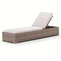 Breeze Sun Lounge in Half Round wicker