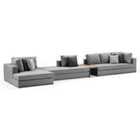 Jasper Outdoor Modular Corner Chaise Setting in Sunbrella®