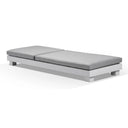 Santorini Aluminium Sun Lounge Set in White