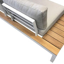 Nova Package B - Outdoor White Aluminium Modular Corner Lounge