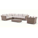 Coco Corner - With Arm Chair- Modular Outdoor Sofa  in Rattan Wicker