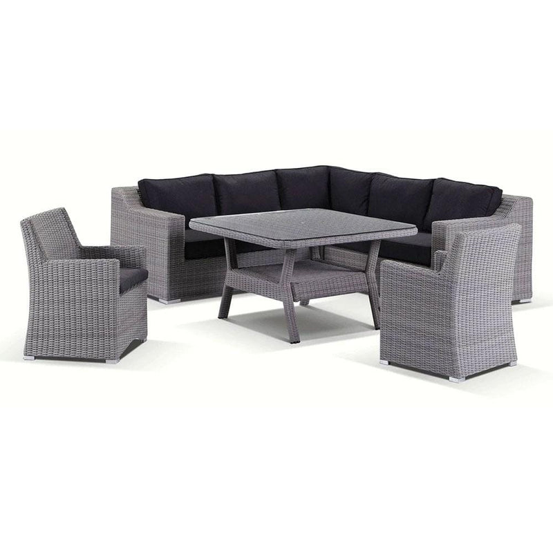 Milano 6 piece Lounge and Dining Setting - Package E
