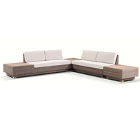 Acapulco Package A Outdoor Wicker and Teak Modular Lounge Setting