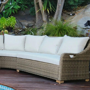 Randwick Package B - Outdoor Rattan Wicker Modular Sofa With Arm Chair