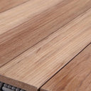 Low Dining Table 1.2m Square Teak Top