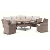 Coco 8 piece Lounge and Dining Setting