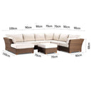 Coco Lounge - Package C - Huge Modular Corner Chaise Lounge