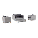 Carolina Outdoor Lounge 2+1+1 with Coffee Table