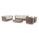 Carolina Outdoor Lounge 3+2+1+1 with Coffee Table