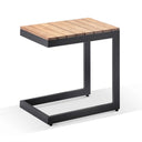 Nova Outdoor Aluminium Lounge with Bar Cart & Side Table
