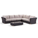 Coco Corner - Modular Outdoor Lounge In Rattan Wicker