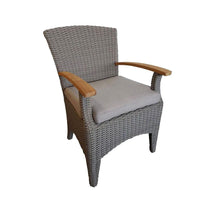 Kai Outdoor dining chair in Half Round Wicker