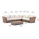Coco Corner - Modular Outdoor Lounge In Rattan Wicker