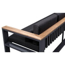 Balmoral package E - Outdoor Modular Aluminium and Teak Lounge Setting