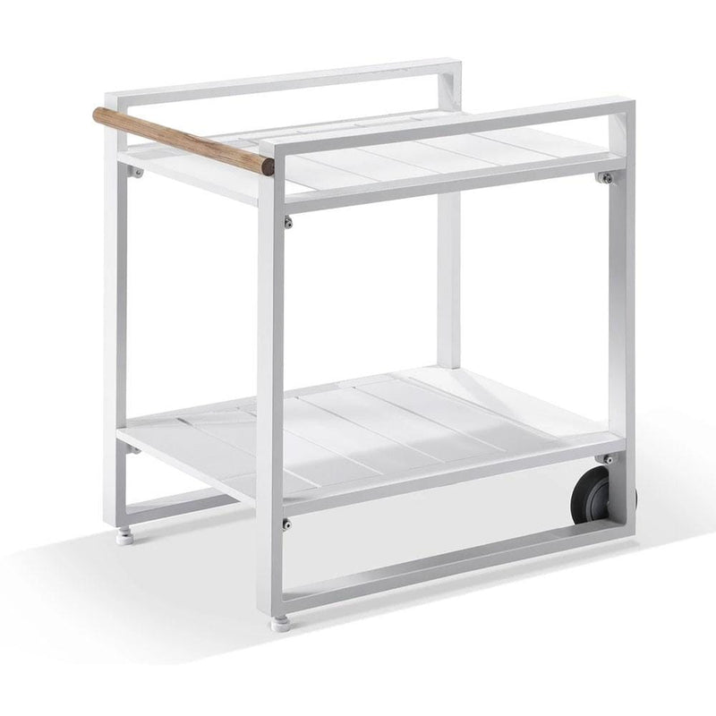 Nova Outdoor Aluminium Lounge and Dining Setting with Bar Cart
