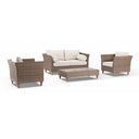 Carolina Outdoor Lounge 2+1+1 with Coffee Table