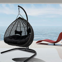 Duke Double Hanging Egg Chair