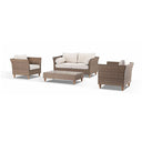 Carolina Outdoor Lounge 2+1+1 with Coffee Table