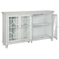 Vienna Indoor Off White Timber Sideboard Buffet