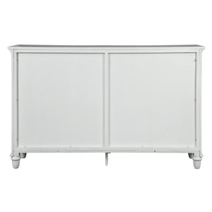 Vienna Indoor Off White Timber Sideboard Buffet