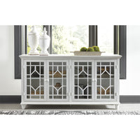 Vienna Indoor Off White Timber Sideboard Buffet