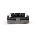 Noosa - In Half Round Wicker - 4 Pc Day Bed