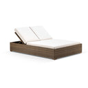 Breeze Double Sun Lounge in Half Round Wicker