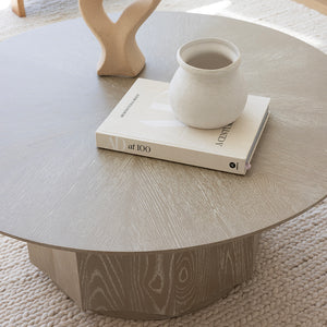 Berowra Indoor Timber Round Coffee Table