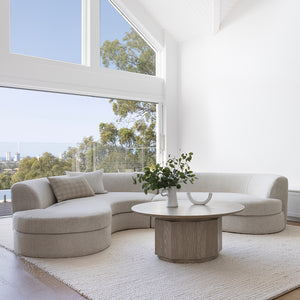 Clovelly Fabric Corner Indoor Lounge Sofa