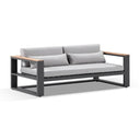 Balmoral 2 Seater Outdoor Aluminium and teak Lounge