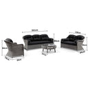 Plantation Outdoor Wicker 3+2+1 Seater Lounge Set with Coffee Table