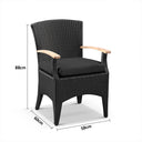 Kai Chair - Wicker Outdoor Dining