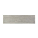 Ashton Entertainment TV Unit in Brushed White with Grey Timber Top