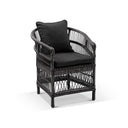 Balmoral 3.55m Outdoor Teak Top Aluminium Table with 12 Malawi Chairs