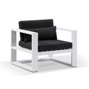 Santorini 3+2+1+1 Outdoor Aluminium Lounge Set with Coffee Table