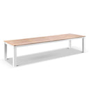 Balmoral 3.55m Outdoor Aluminium Teak Top Dining Table