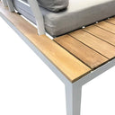 Nova Package B - Outdoor White Aluminium Modular Corner Lounge